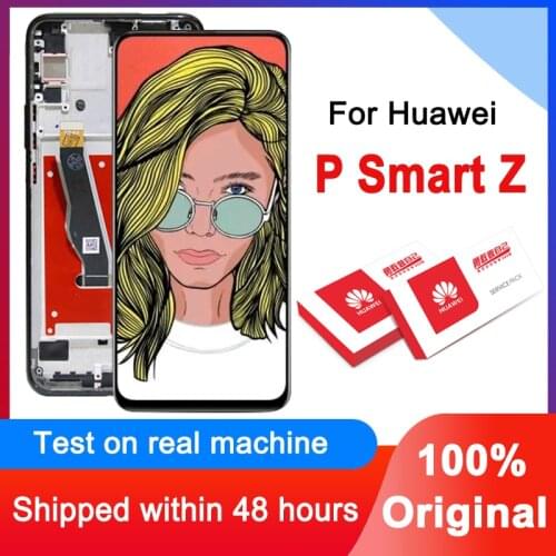 Original 6.59'' Display Replacement For Huawei P Smart Z STK-LX1 LCD Touch Screen Digitizer Assembly For Y9 Prime 2019 Display