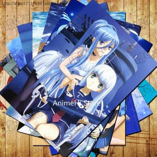 10 pcs/set Anime Arpeggio of Blue Steel posters Iona Takao wall pictures for Colletion A3 42x29CM Stickers