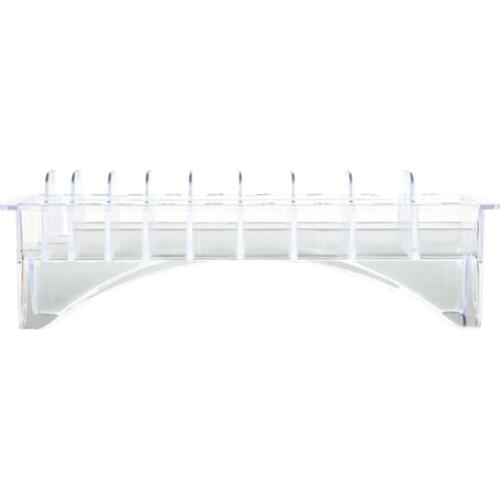 Plastic Clipper Guide Comb Organizer 8 Blocks Universal Hair Clipper Limit Comb Guide for Hair Clipper Limit Comb Case