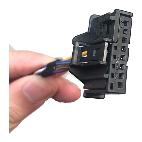 Plug of Door Lock Actuator For Audi A4L RS5 Q5 A5 A4 Superb Yeti VW Tiguan Passat Polo Jetta GOLF BORA OE:6Q0972708