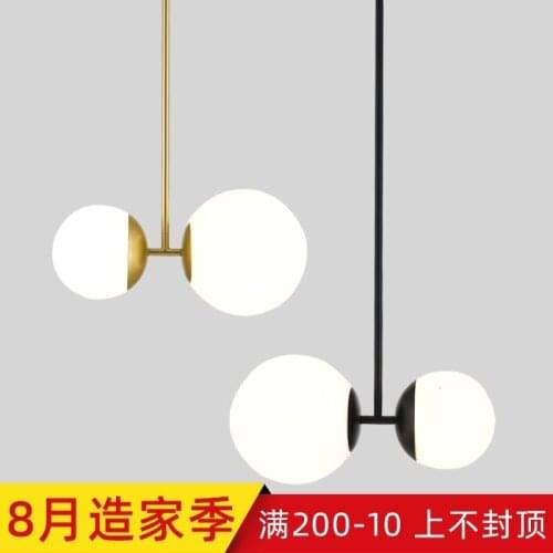 Dropshipping Nordic Modern Pendant Lights Designer Glass Pedant Lamps Art Decoration Light Fixtures for Bar Dining Living Room