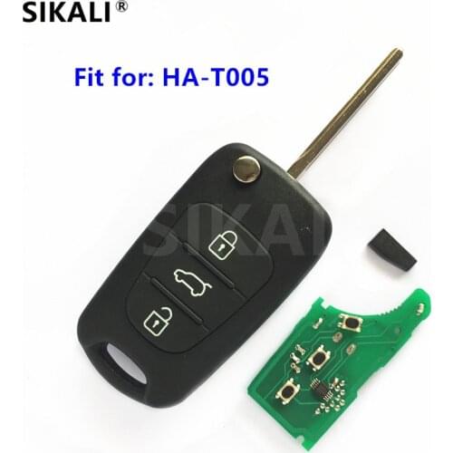 Remote Key DIY for Hyundai Model HA-T005 Car Transmitter ASSY 433-EU-TP 433MHz ID46 Chip CE 0678 CMIT
