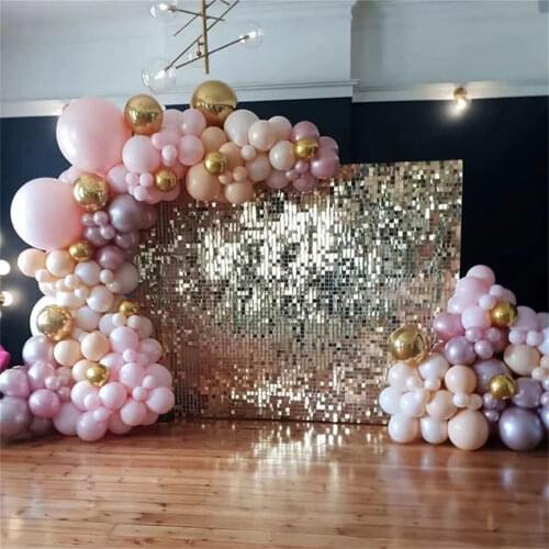 Cotton Candy color sequin panel wedding backdrop custom adverting sings shop window background glam shimmer sequin wall