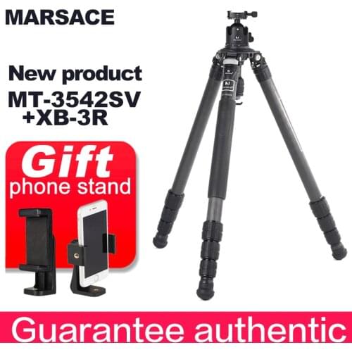 Marsace MT-3542SV tripod+XB-3R UNC3/8" Arca-Swiss ballhead for professional Panorama digital camera SLR cameras