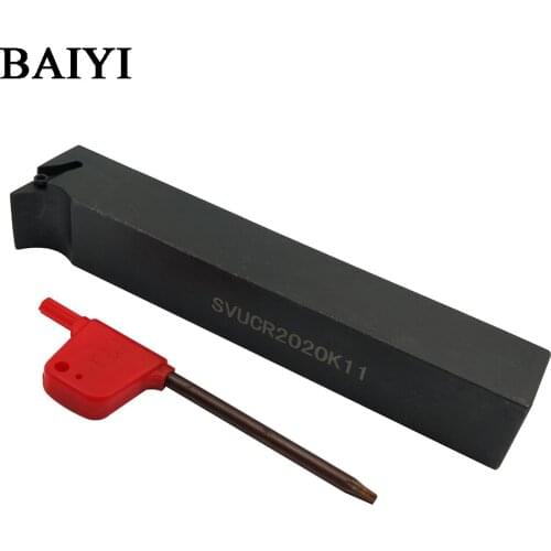 SVUCR 2020 K11 Metal Lathe Cutting Tools Lathe Machine CNC Turning Tools SVUCR 2020K11External Turning Tool Holder S-Type SVUCR