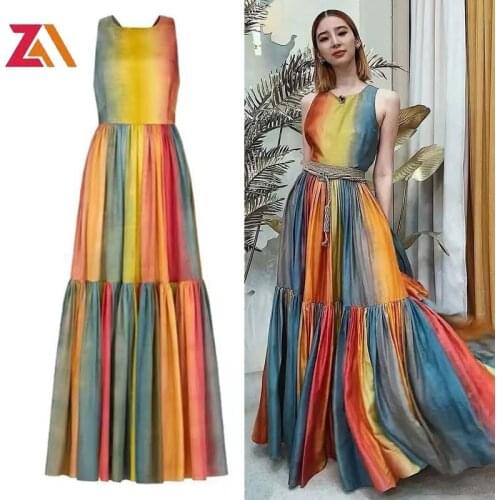 ZALady Designer Runway Party Evening Maxi Dresses For Women Traf Summer Sexy Backless Goblincore Fashion Zevity Long Dress Femme