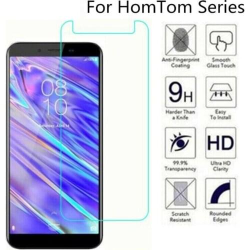 9H Tempered Glass for HomTom C8 H5 S12 S99 HT50 S16 S8 HT16 HT17 S17 H10 Pro GLASS Protective Film Screen Protector