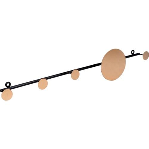 1pc Retro Clothing Hook Wall Hanging Coat Rack Creative Iron Wall Hook