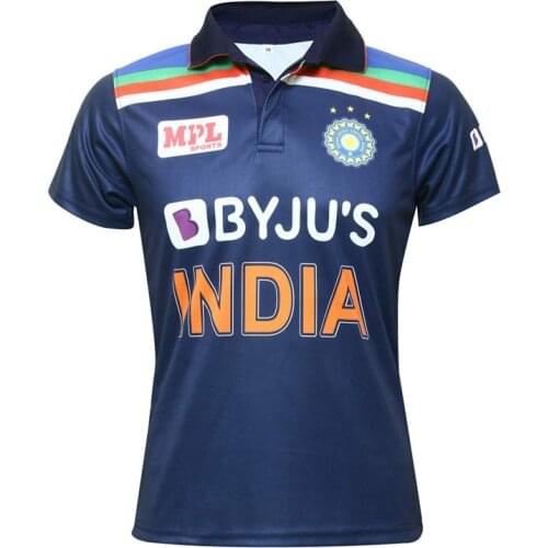 2021 India Home/Away Rugby India Cricket Jersey size S--5XL