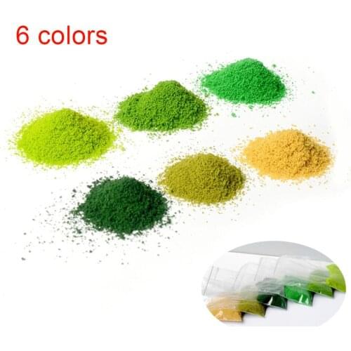 500g Artificial Grass Powder Turf DIY Fairy Garden Landscape Sandbox DIY Landscape Decor Set Handicraft Toy Ornament
