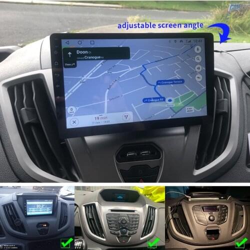 For Ford Transit Custom MK8 2018 2020 Car Stereo Android 10 Video Multimedia Player GPS Navigation Autoradio Head Unit 2din DVD