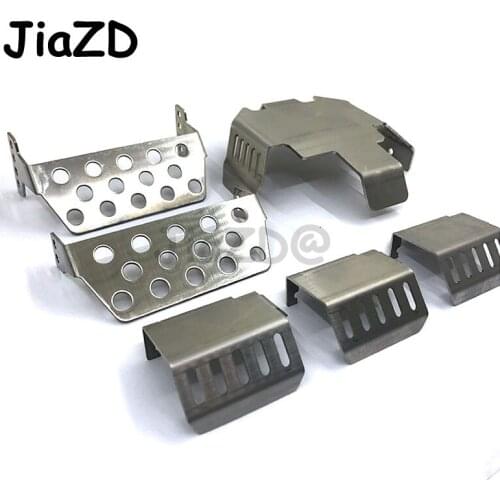 RC Car Trx6 G63 large Benzs Bumper Chassis Armor Protection Skid Plate for 1/10 RC TRX6 TRX-6 G63 Defender Option Upgrade Parts