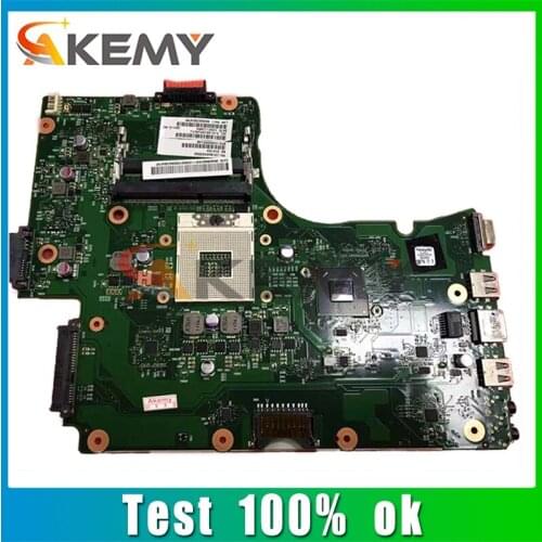 For TOSHIBA Satellite C650 C655 MN10R-6050A2423501-MB-A02 V000225140 HM65 PGA 989 notebook motherboard Mainboard full test 100