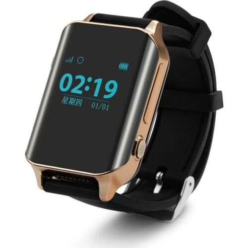 GPS tracker watch with two way talk and heart rate monitoring for the elderly android and iOS