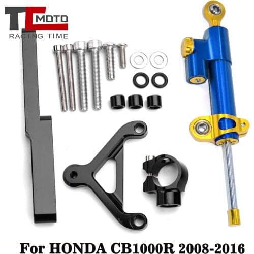 CB1000R Motorcycle Steering Stabilize Damper Bracket Mount CNC Motorbike For HONDA CB1000R CB 1000R CB 1000 R 2008-2016