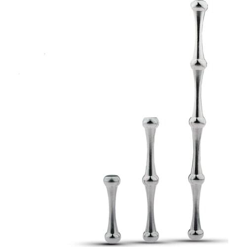 Metal Urethra Dilator Sex Toys For Men Long Pull Bead Urethral Toys Male Masturbators Urethral Plug Catheter Sounding Stimuator
