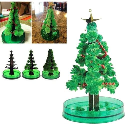 Miniature Christmas Tree DIY Craft Stress Relief Gift Desktop Table Party Decor Christmas tree great addition to home decoration