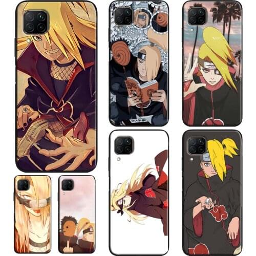 Deidara Anime Soft Cover For Huawei P40 Lite Mate 20 10 P30 P20 Pro Case For Huawei P Smart 2021 2019