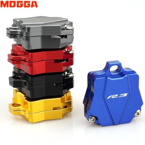 2021 New R3 Modified Key Case Shell Protective Cover Cap For Yamaha YZFR3 YZF R3 (Key Without Chip) Motorbike Accessories