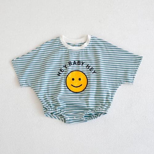 Baby Girl Clothes Triangle Romper Bodysuits for Newborns Cotton Print Striped Girls Jumpsuits Summer Childrens Clothing Outfits