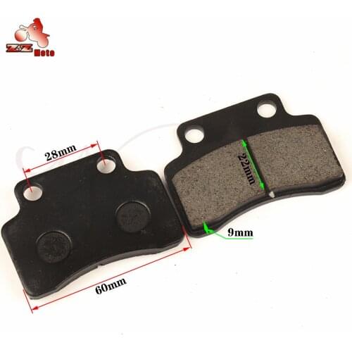Front Brake Pads for Scooter Keeway Hurricane 50 90 Vento ZIP 50 TNG LS49 Stels SKIF