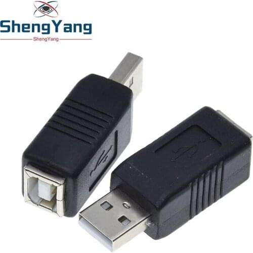 USB 2.0 Type A Female To Printer Scanner Type B Female Adapter Adaptor Converter Connectors Accessories