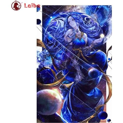 Full Diy diamond painting Fantasy art, sexy goddess, planet picture rhinestones embroidery diamond mosaic 5d cross stitch decor