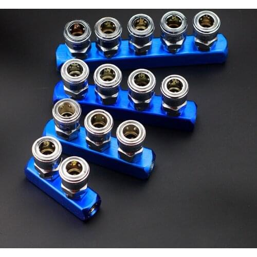 Straight Two-way Pneumatic Joint Quick-connect Joint SMY Air Pump Compressor Joint SMV Tee Joint C-type