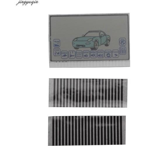 Jingyuqin for Starlionr A6 Twage Car Remote Control LCD Keychain Flexible Cable A6 LCD Display Screen