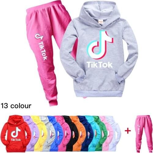 Child Fashion Suit Letter Printing Hoodie Tracksuit Kids Pants 2pcs Sets Baby Boys Clothing Set Toddler Girl Outfits 2-16Year