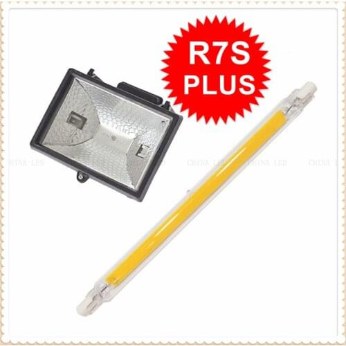 R7S15W 20W 25W 30W 40W 50W LED Bulb COB Tube 78MM 118MM 189MM Replace Halogen Lamp 80W J78 J118 Lamparda Diode Spot Light AC220V