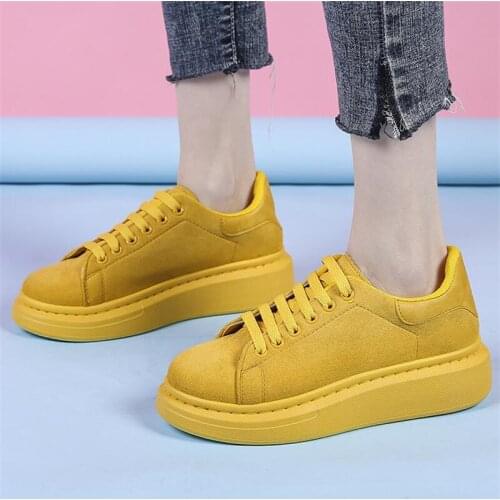 Spring New Versatile Sports Shoes Womens Korean Student Daddy Footwear Female Thick Bottom Comfy Streetwear Style Loafers