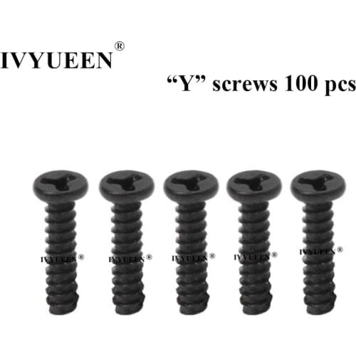 IVYUEEN 10 pcs High Quality Aluminum Screws for Nintend Switch NS Joy-Con Y Tri/Wing Screw Repair Part for JoyCon Controller