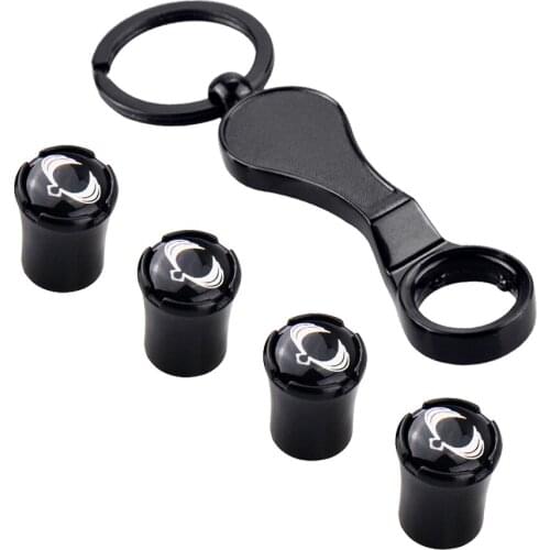 Car Exterior Accessories For SSANGYONG Rodius Actyon Korando Tivoli Chairman Rexton Musso Wheel Tire Valve Stem Caps Sticker