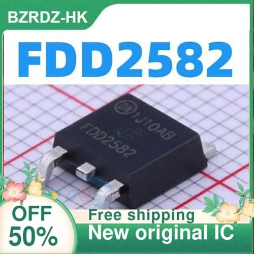 2-10PCS/lot FDD2582 MOS 21A150V TO-252 New original IC