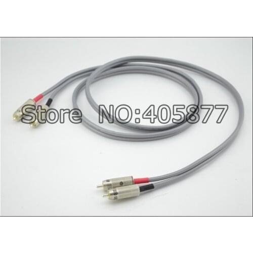 AN-Vx Solid Core 99.99% Pure Silver RCA 1m without box