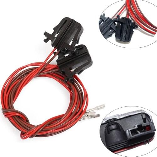 Car Door Light Lamps Connector Wires Harness Plug For VW Jetta MK5 MK6 MK7 Golf 5 6 7 Passat B6 B7 CC EOS Touareg Car Accessory