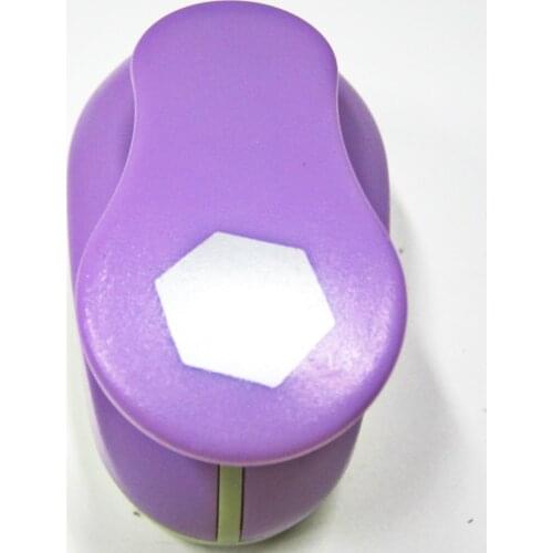 Hexagon Large Paper Printing Punche Hole Handmade Punch Eva Card Cutter 3cm Diy Craft Punches For Scrapbooking Tools Embossed