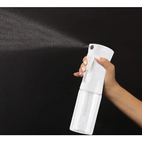 300ml Ergonomic Design And Portable High Pressure Spray Bottle Super Fine Continuous Water Spray Bottle