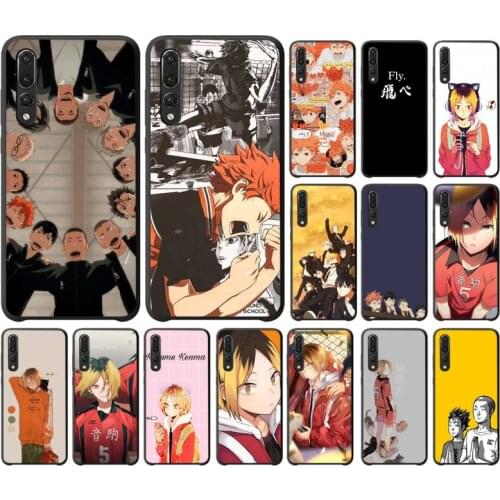Anime volleyball boy Phone Case For Huawei P20 P30 P40 lite Pro P Smart 2019