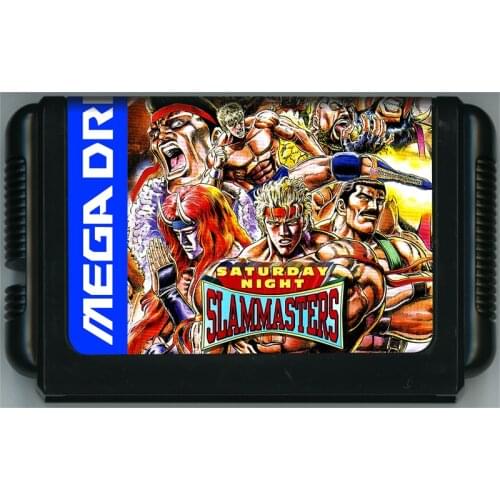 MD Game : saturday night slam masters ( Japan Version!! )
