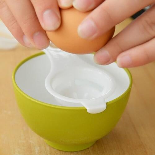 Bakeware tools 1 Pcs Eco Friendly Egg Yolk White Separator Egg Divider Baking Tools for Cakes Pastry Kitchen Accessories Gadgets