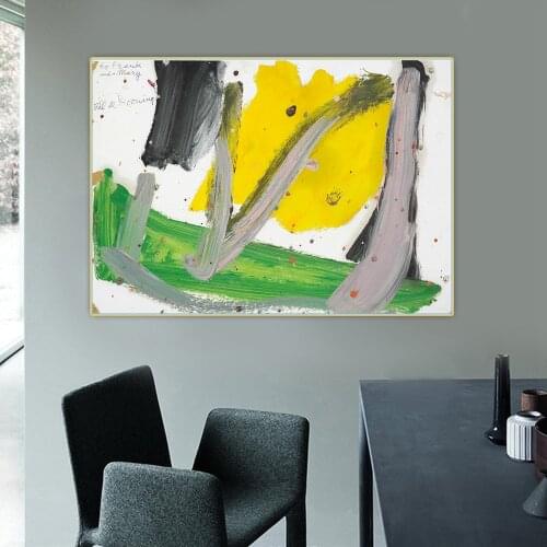 Citon Willem De Kooning《To Frank and Mary》Canvas Art Oil Painting Artwork Poster Picture Wall Hanging Decor Home Decoration
