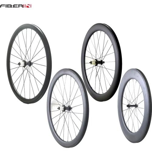 Hot sales china light weight tubular Toray T700 fiber 23mm wide 700C bicycle clincher wheelset 50mm road bike carbon wheels
