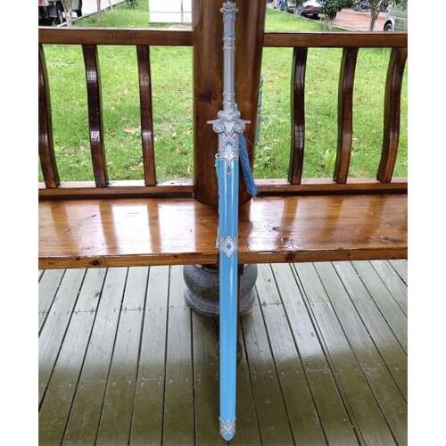 Lan Wangji-Dust Avoiding Wooden Sword, Cosplay Prop 1:1 Weapon, Performance Decoration Crafts Sword.Wooden sword