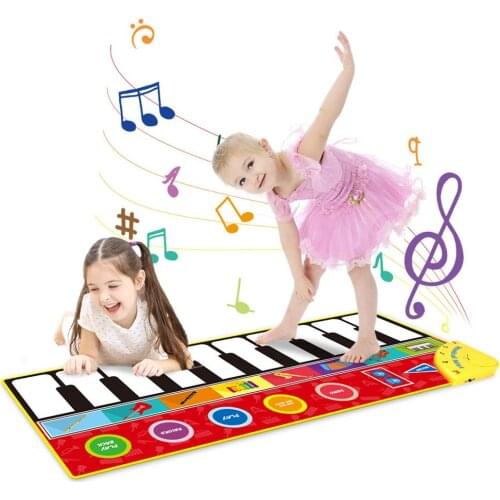 Multifunctional Music Game Blanket Baby Musical Instruments Crawling Mats Toy Parent-child Interactive Educational Game Toy Gift