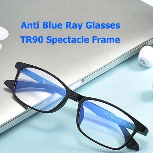 Anti Blue Ray Glasses For Men Fashion Young Blocking Blue Light Computer Spectacle Women Blue Light Protection Goggles Unisex