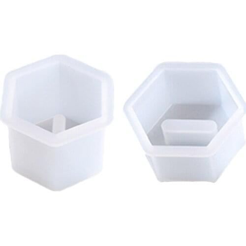 Ring Base Mold Jewelry Organizer Epoxy Resin Mold Storage Box Casting Silicone Mould DIY Crafts Home Decor Making Tools