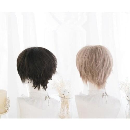 Anime cosplay Costume Hair Short Wig Lolita Daliy Men Party Hair wig D127
