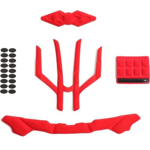 Helmet Inner Padding Foam Pads Kits Sealed Sponge Protective Lining Protection Liner Cushion Mat Set for Bike Motorcycle Racing